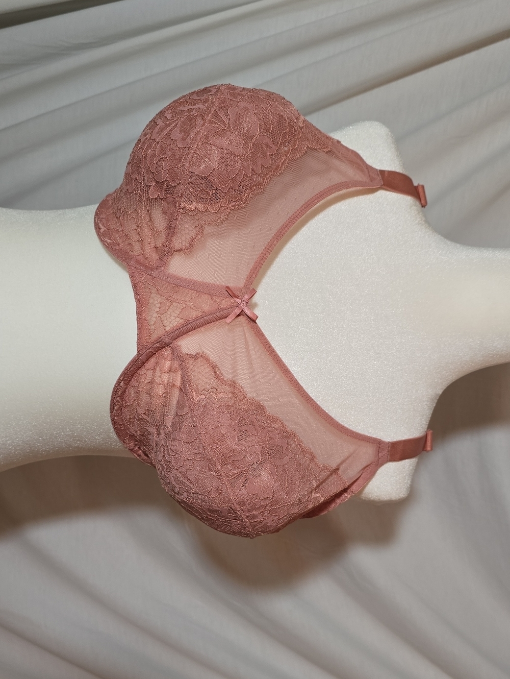 NWT HSIA Lace Mesh Underwire Bra Size 38G